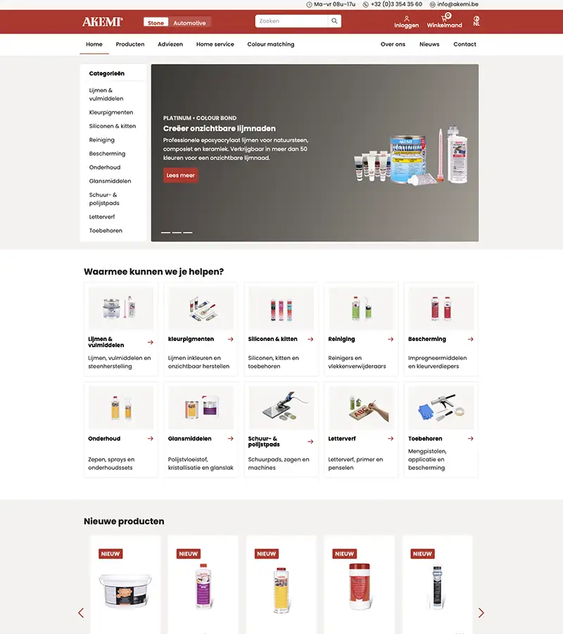 webshop Akemi Ranst, Wings
